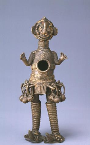 Standing Figure Owl Pipe (Imborivungu)