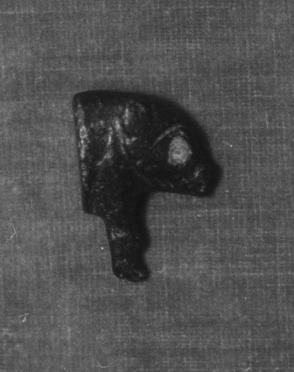 Amulet in the shape of boar's head and shoulders