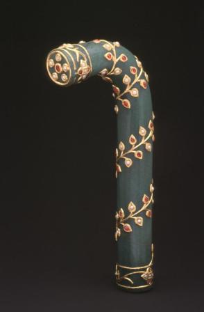 Handle of a walking stick