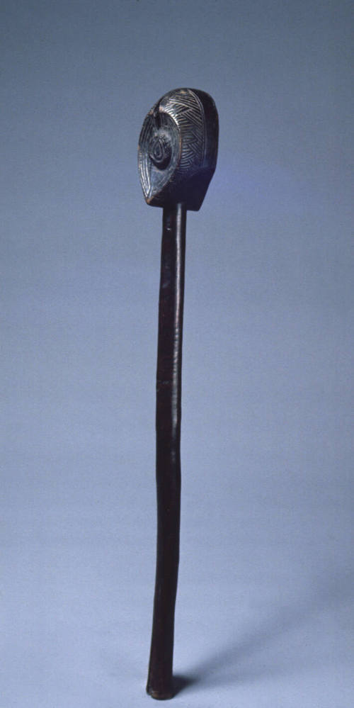 Ceremonial Scepter:  Female Head