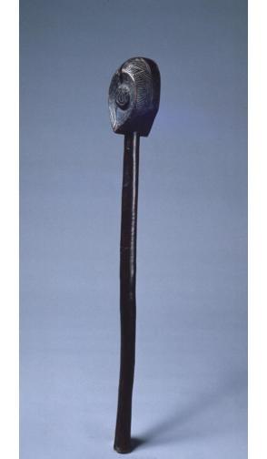 Ceremonial Scepter:  Female Head