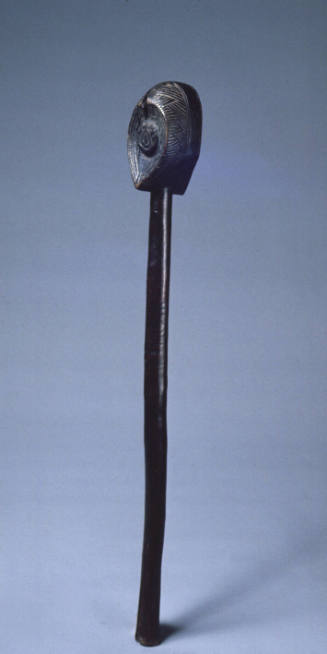 Ceremonial Scepter:  Female Head