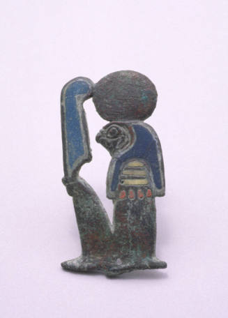 Rehorakhty Holding the Feather of Truth