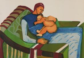 Mother and Child or Lullaby