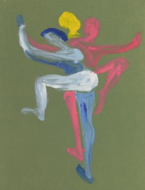 [Pink and Blue Dancers]