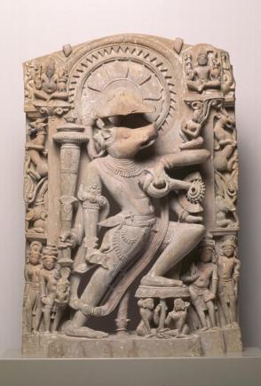 Vishnu as the boar Varaha