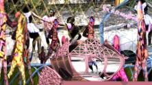 Video still from Jacolby Satterwhite's "Country Ball 1989-2012"