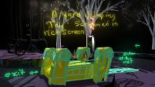 Video still from Jacolby Satterwhite's "Country Ball 1989-2012"