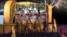 Video still from Jacolby Satterwhite's "Country Ball 1989-2012"
