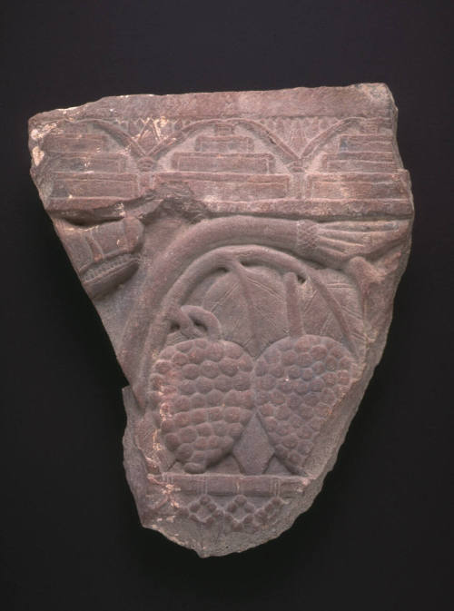 Relief; Stupa railing fragment