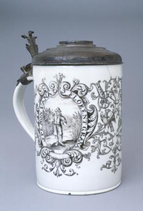 Tankard with cover