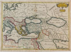 Map of E. Mediterranean to Persian Gulf