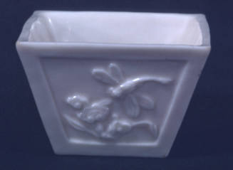 Blanc de chine square cup