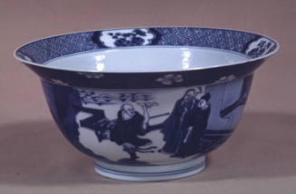 Blue and white bowl