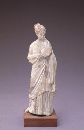 Standing Female Figure with Fan