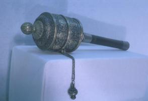 Hand prayer wheel (hkor-brten)