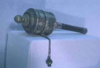 Hand prayer wheel (hkor-brten)