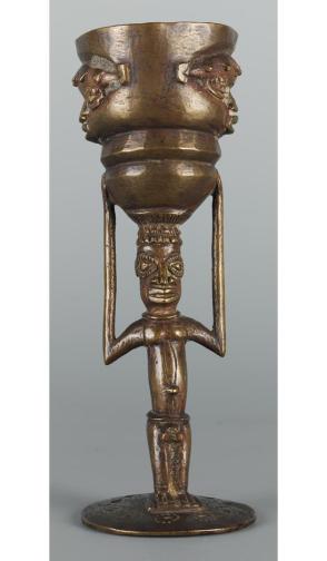 Ceremonial Cup on Anthropomorphic Stem