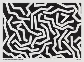 Sol LeWitt black & white