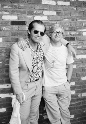 Jack Nicholson & David Hockney
