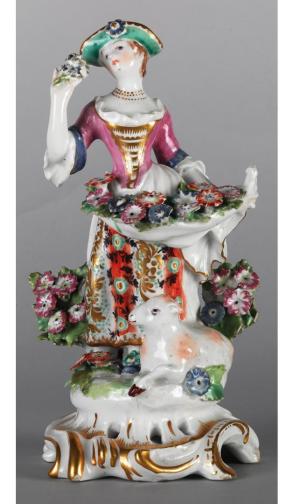 Figure of a Shepherdess