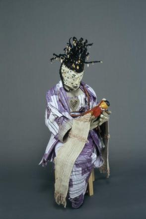 Iya wo (Wife and Mother) Mask and Costume for a "Being from Beyond"