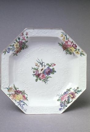 Octagonal dish