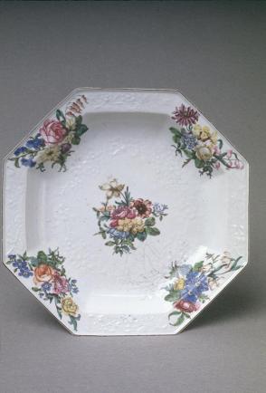 Octagonal dish