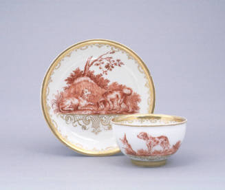 Tea bowl and saucer