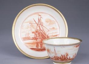 Tea bowl and saucer