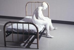 Woman on a Bed