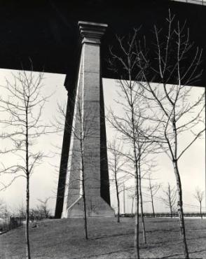 Untitled, (Bridge Support and Trees, New York)