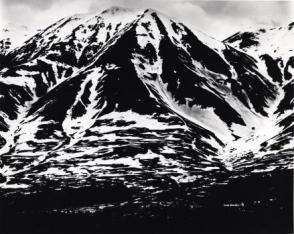 Untitled, (Mountains and Snow, Alaska)
