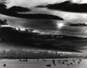 Untitled, (Clouds and Mountain, Landscape)
