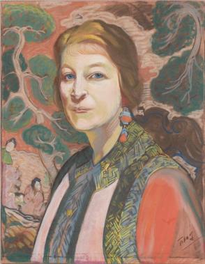 Portrait of Mrs. Edgar Ames