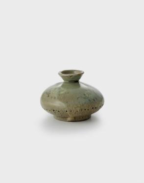 Celadon oil bottle