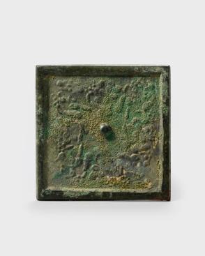 Square Bronze Mirror