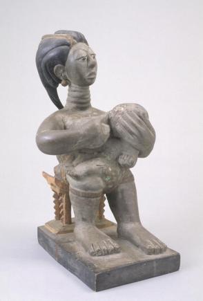 Mother and Child Figure