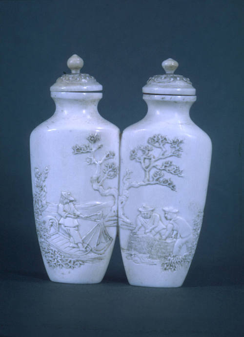 Double snuff bottle
