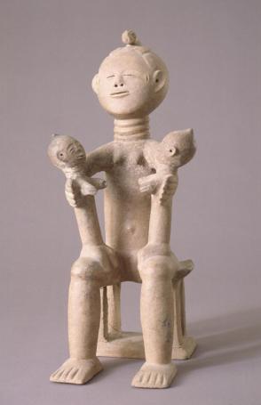 Female Figure with Twins