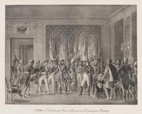 Maires of Paris Receiving Flag of Austerlitz