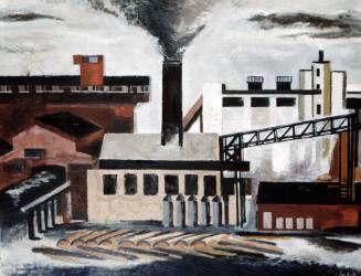 Mill with Smoke