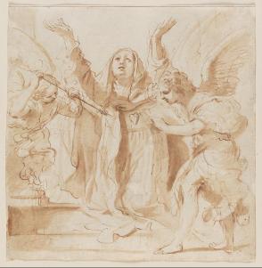 Saint Theresa with Angels