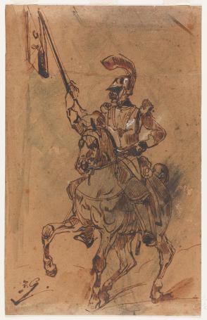 Cuirassier on Horseback