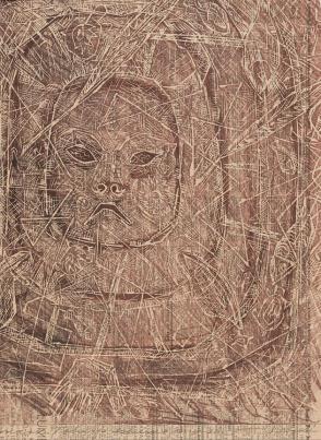 Mark Tobey's Eskimo mask