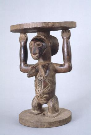 Caryatid stool