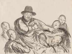 Chinese Man with Six Boys