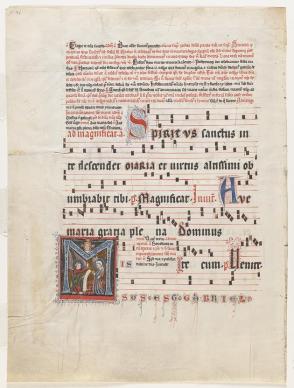 Antiphonary page