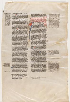 Page from Justinians' Corpus Jurus
